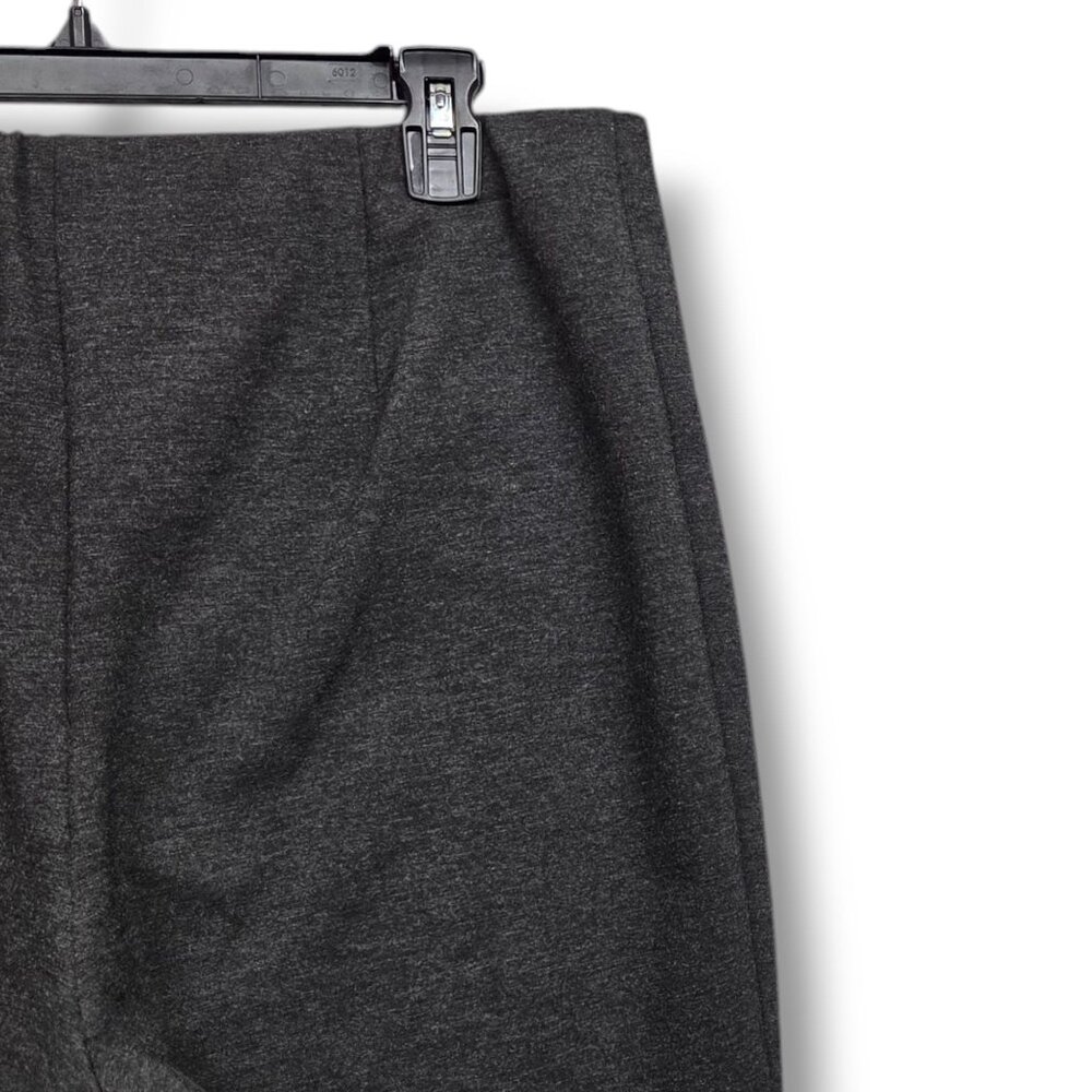 J Jill Ponte Slim Leg Pants Womens Large‎ Gray Pull On High Rise - Picture 6 of 9